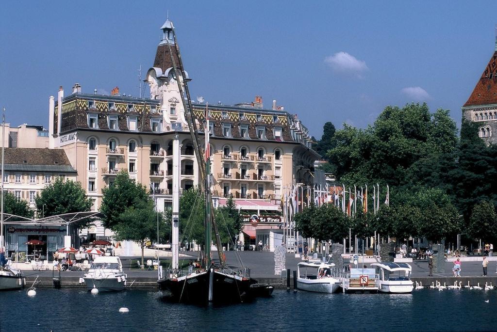 Hotel Aulac Lausanne Eksteriør billede