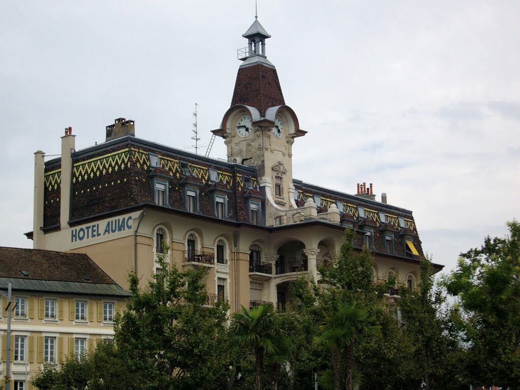 Hotel Aulac Lausanne Eksteriør billede